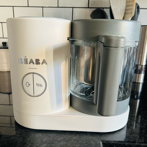 BÉABA Babycook 4-in-1 Food Maker - White and Gray - Picture 1 of 4